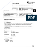 Agility 125 Section 03 Inspection Adjustment PDF