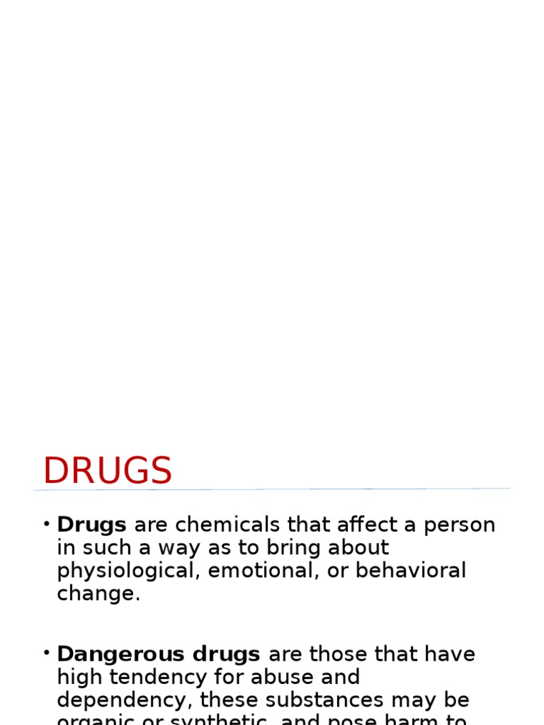 Understanding Drug Addiction and Abuse | PDF | Substance Abuse ...