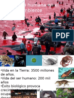 Influencia Humana en El Ambiente Recursos y Contaminación