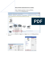 Step 1: Check If The Installation of Brother Original Printer Driver Is Complete