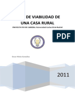 Plan de Viabilidad de Una Casa Rural Proyecto Fin de Carrera PDF