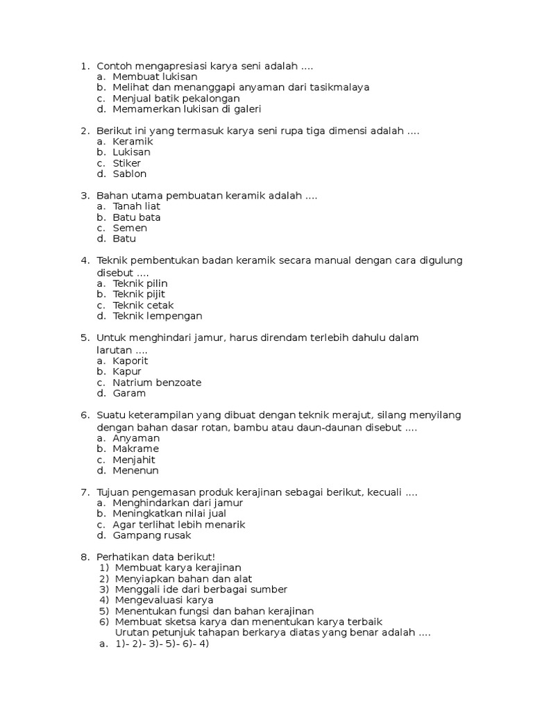 Di Bawah Ini Yang Merupakan Tujuan Pengemasan Keramik Adalah Data Dikdasmen