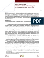 Por Uma Teoria Queer Pós Colonial Colonialidade de Gênero e Heteronormatividade Ocupando