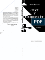 Bultmann Rudolf - Creer Y Comprender.pdf
