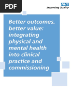 Better Outcomes Better Value Event Report Nhs
