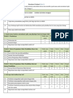 Kuesioner Evaluasi Harian Pelatihan