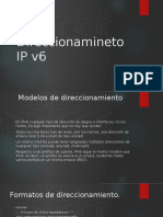 Direccionamineto IP v6 Version 1