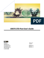 ANSYS CFD-Post Users Guide