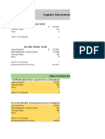 Payment Plans With Summary