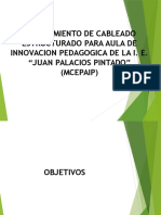 MEJORAMIENTO DE CABLEADO ESTRUCTURADO PARA AULA DE INNOVACION.pptx