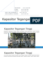 Kapasitor Tegangan Tinggi