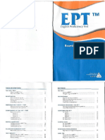 Documents - Tips Examinee Handbook Ept TOEFL Lia