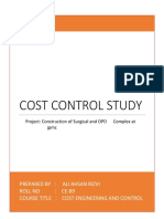 Cost Control Study.