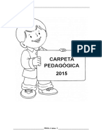 Carpeta Pedagogica Inicial 4 Años 2015
