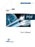 Manual For Perkin Elmer Series 200 Pump