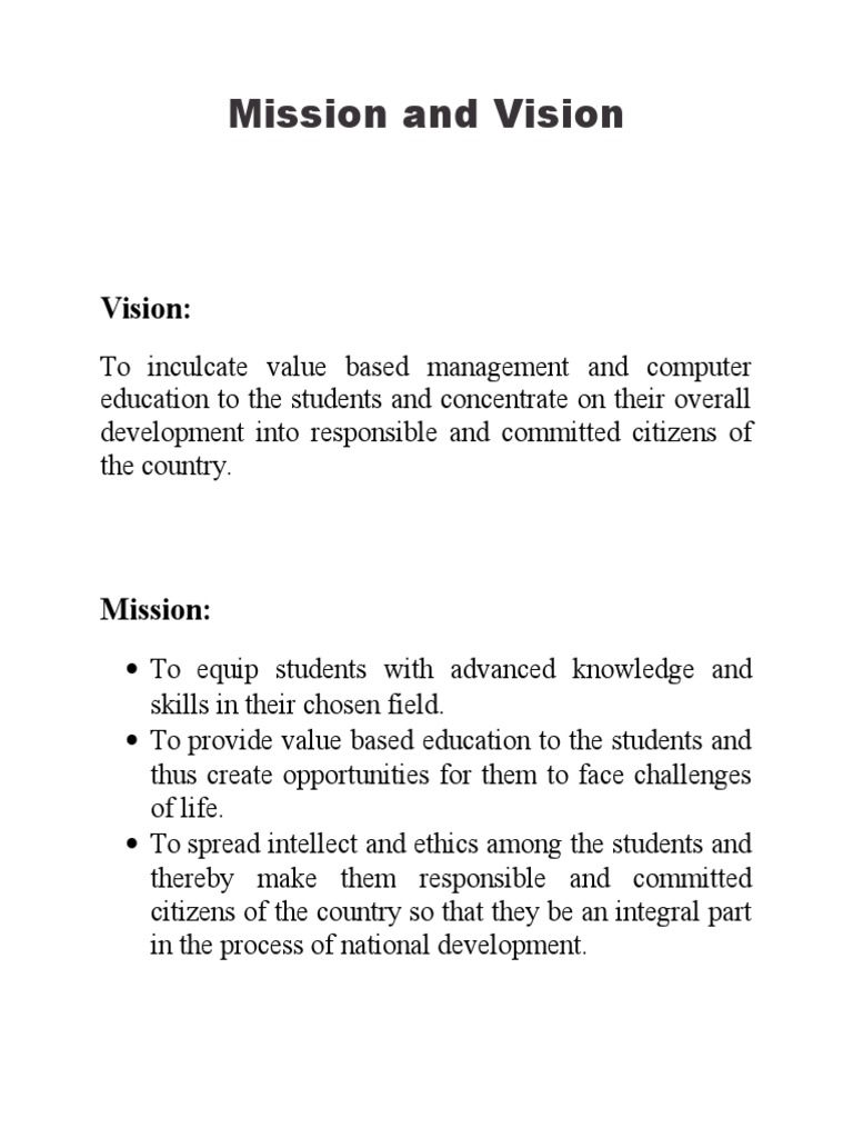 Value-Based Management Vision | PDF | Career & Growth | Business