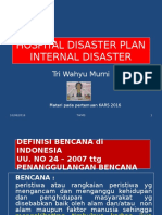 Tri - Hospital Disaster Plan Internal - Kars 2016