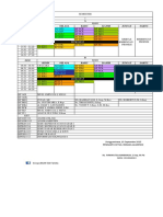 Roster Semester 1