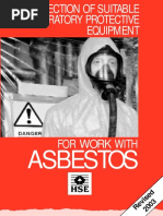 Selection of Suitable Respiratory Protective Equipment