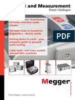 Megger Test and Measurments Power Catalogue