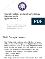 Fluid Physiology Na Hypo Hyper