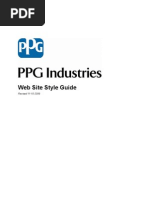 Web Site Style Guidelines