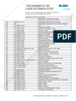 Códigos de Erros SiTEF PDF