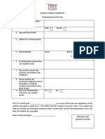 Consent Form CartoonCompetition