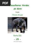 Cap. 25 - OS DESOLHARES VERDES DO GATO, por Pôncio Arrupe