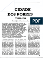 A Cidade Dos Pobres: VISEU, 1766