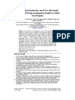 JP_OE_Metal-Assisted Photonic Mode for Ultrasmall Bending With Long Propagation Length at Visible Wavelengths