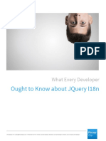 What Every Developer Ought To Know About JQuery I18n