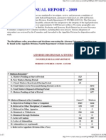 2009 Annual Report Fifth Judicial District Grievance Committee