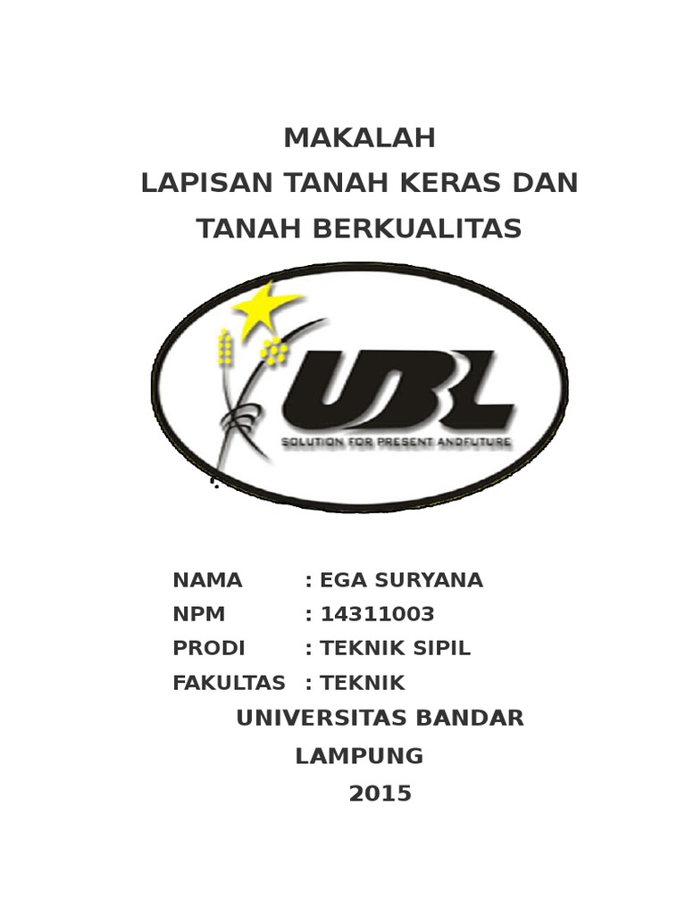 Free Download Contoh Cover Makalah Rasmi B