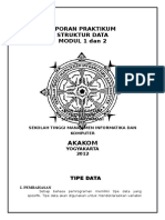 Laporan Praktikum 1 Dan 2