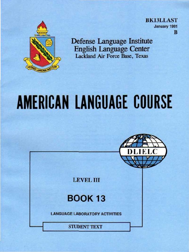 Book 13 Language Laboratory Activities Vocabulary Linguistics