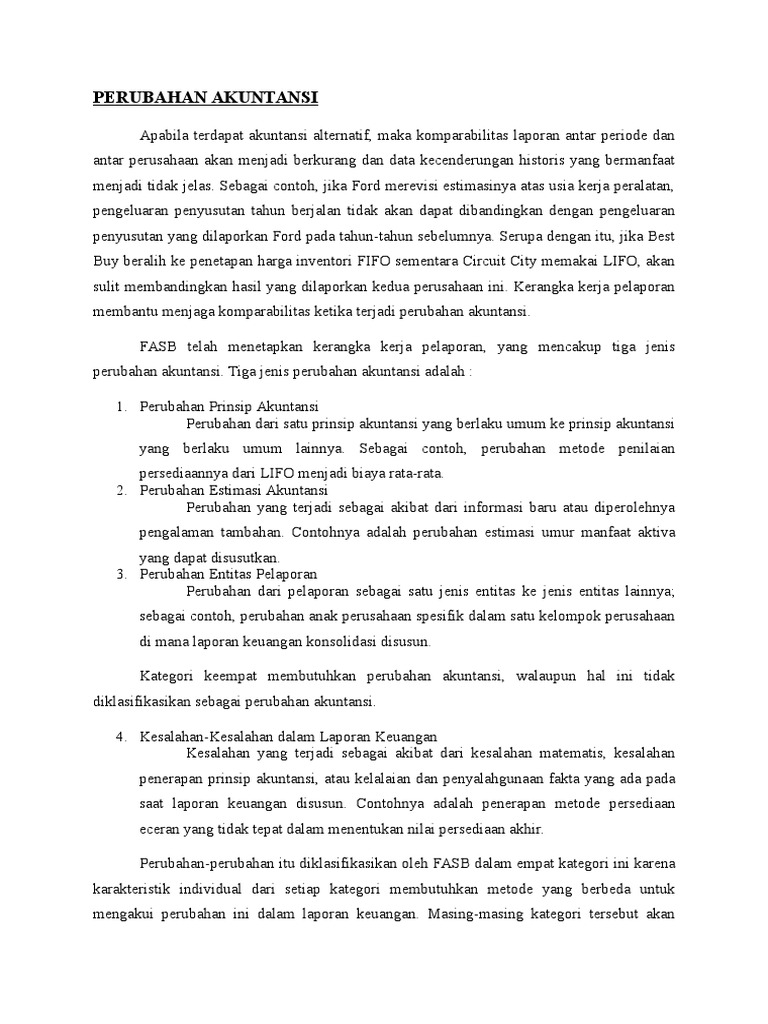 109+ Contoh Soal Perubahan Akuntansi Dan Koreksi Kesalahan + Pembahasan