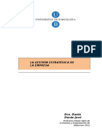 La Gestion Estrategica de La Empresa