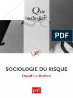 Sociologie Du Risque - Le Breton David