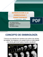 Introducción A La Embriología