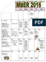 Dec Calendar 2016