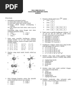 Soal UAS Kimia Kelas XI Semester 1