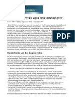 ISO-31000 Raamwerk Risk Management