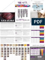 PRAVANA SwatchChart