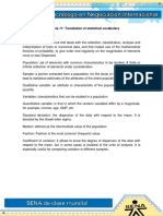 Evidencia 11 Translation of Statistical Vocabulary