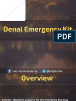 Dental Emergency Kit