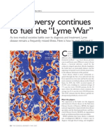 Controversy Continues To Fuel The "Lyme War"