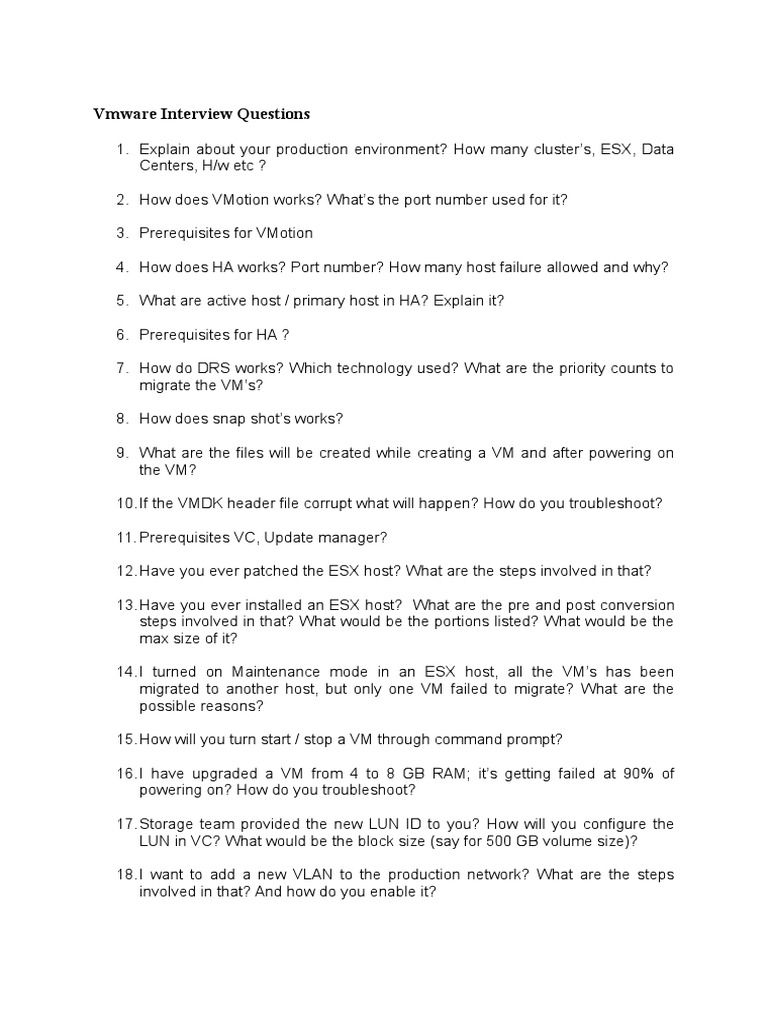 Vmware Interview Questions V Mware Virtual Machine Images, Photos, Reviews