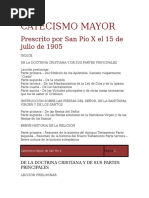 Catecismo Mayor