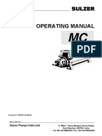 Sulzer Finland Oy Product Specification: General | PDF | (Mechanical) | Pump
